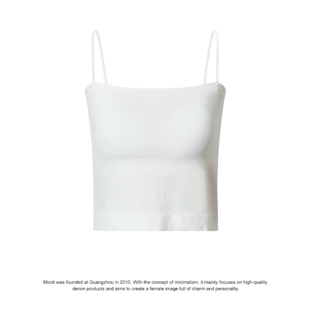 Tank top with silicone pads